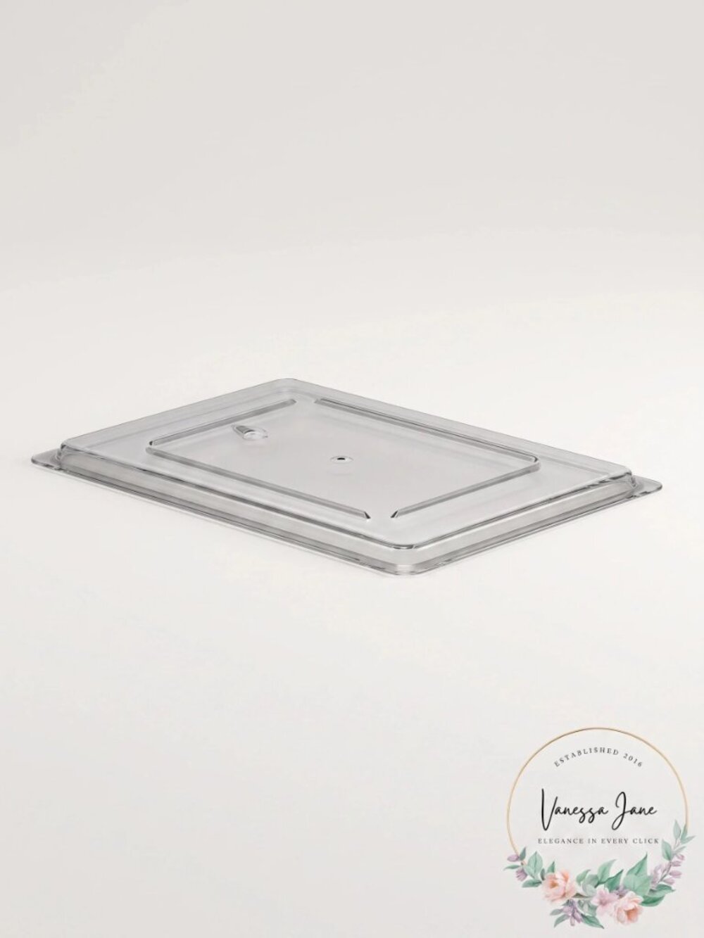 Cambro 1826CCW135 Camwear Clear 18 x 26 Food Box Cover / Lid